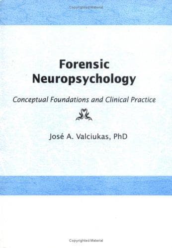 Cover of Forensic neuropsychology by José A. Valciukas