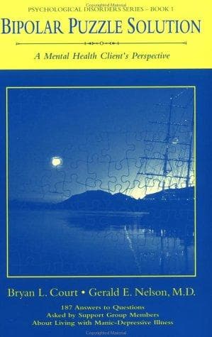 Cover of Bipolar puzzle solution by Bryan L. Court
