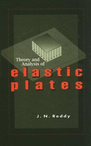 Cover of Theory and analysis of elastic plates by J. N. Reddy