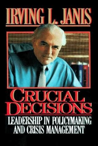 Cover of Crucial decisions by Irving Lester Janis