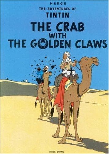 Cover of Le Crabe aux pinces d'or by Hergé