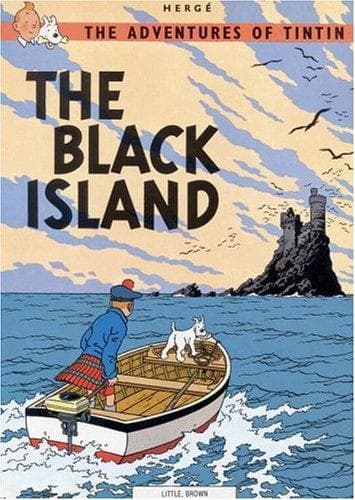 Cover of L'île noire by Hergé