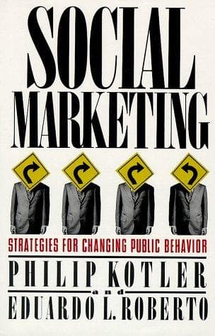 Cover of Social marketing by Philip Kotler