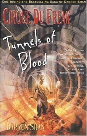 Cover of Tunnels of Blood by Darren Shan