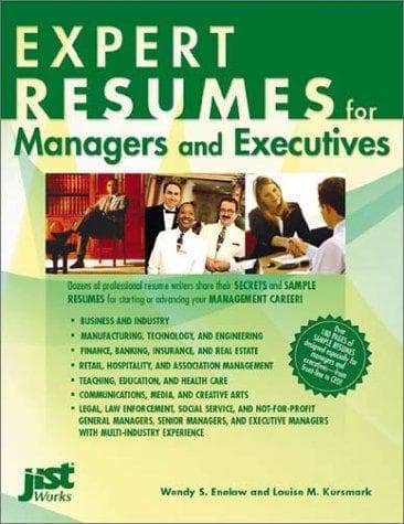 Cover of Expert resumes for managers and executives by Wendy S. Enelow