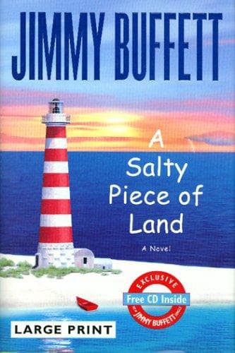 Cover of A salty piece of land by Jimmy Buffett