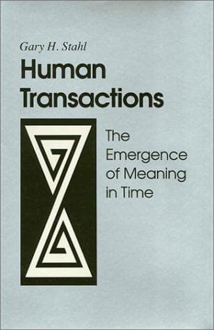 Cover of Human transactions by Gary Stahl