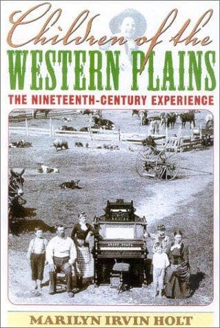 Cover of Children of the western plains by Marilyn Irvin Holt