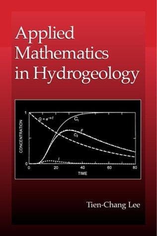 Cover of Applied mathematics in hydrogeology by Tien-Chang Lee