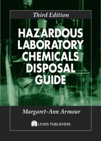 Cover of Hazardous laboratory chemicals disposal guide by M. A. Armour