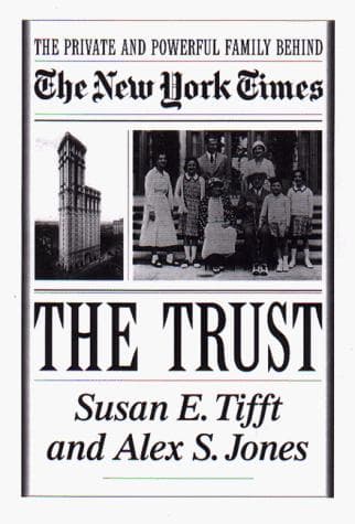 Cover of The trust by Susan E. Tifft
