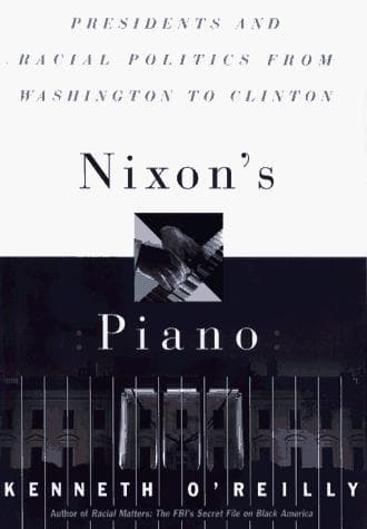 Cover of Nixon's piano by Kenneth O'Reilly