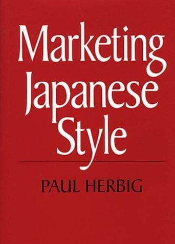 Cover of Marketing Japanese style by Paul A. Herbig
