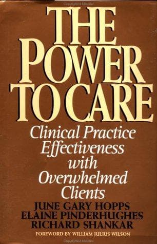 Cover of The power to care by June G. Hopps