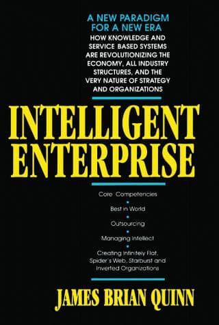Cover of Intelligent enterprise by James Brian Quinn
