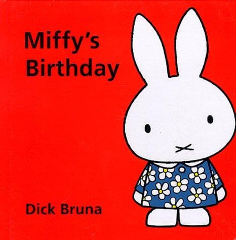 Cover of Miffy's birthday by Dick Bruna