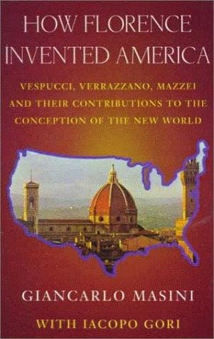 Cover of America was conceived in Florence by Giancarlo Masini