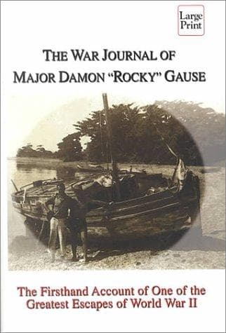 Cover of The war journal of Major Damon "Rocky" Gause by Damon Gause
