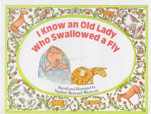 Cover of I Know an Old Lady Who Swallowed a Fly by Nadine Bernard Westcott
