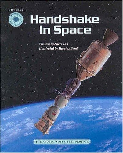 Cover of Handshake in Space by Sheri Tan