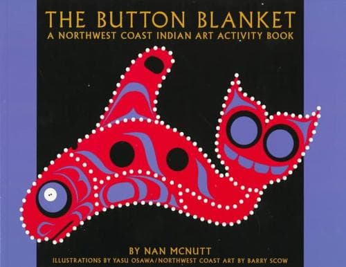 Cover of The button blanket by Nan McNutt