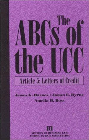 Cover of The ABCs of the UCC by James G. Barnes