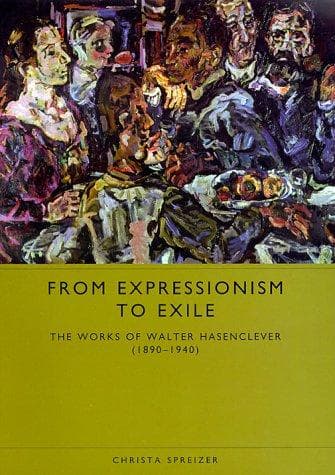 Cover of From expressionism to exile by Christa Spreizer
