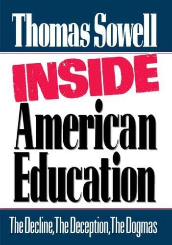 Cover of Inside American education by Thomas Sowell