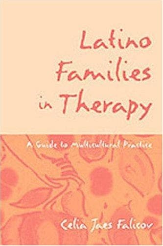 Cover of Latino families in therapy by Celia Jaes Falicov