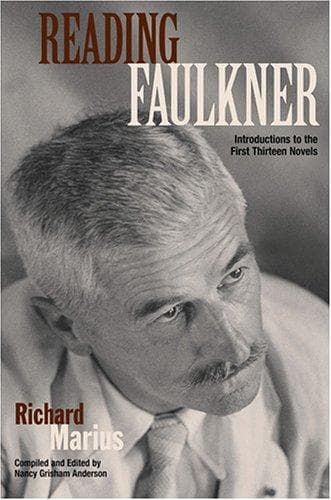 Cover of Reading Faulkner by Richard Marius