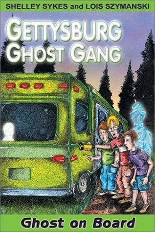 Cover of Ghost on board by Shelley Sykes