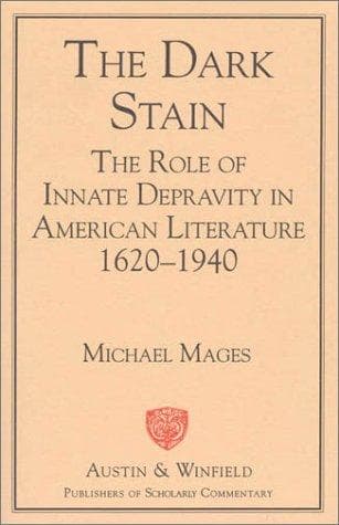 Cover of The dark stain by Michael J. Mages