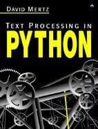 Cover of Text Processing in Python by David Mertz