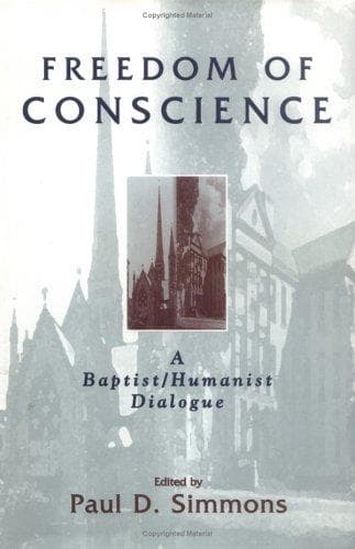 Cover of Freedom of Conscience by Paul D. Simmons