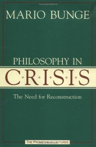 Cover of Philosophy in Crisis by Mario Bunge