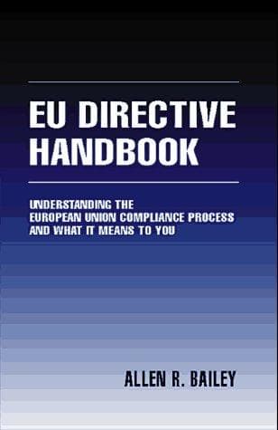 Cover of EU directive handbook by Allen R. Bailey