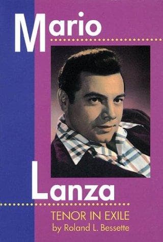 Cover of Mario Lanza by Roland L. Bessette