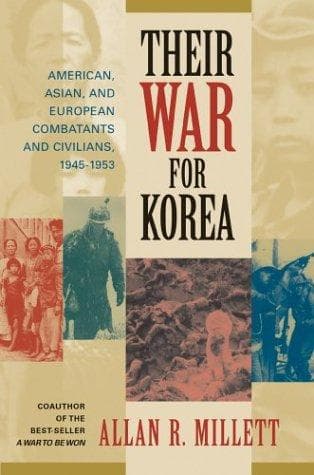 Cover of Their War for Korea by Allan R. Millett