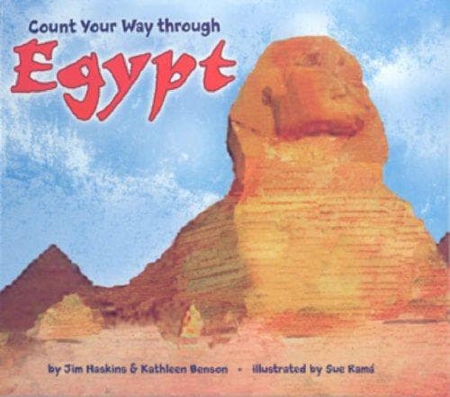 Cover of Count your way through Egypt by James Haskins