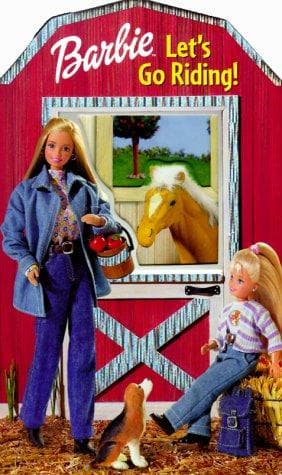 Cover of Barbie Lets Go Riding Barbie by Nancy Parent