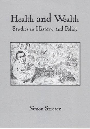 Cover of Health and Wealth by Simon Szreter