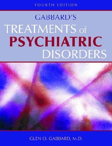 Cover of Treatments of Psychiatric Disorders by Glen O. Gabbard M.D