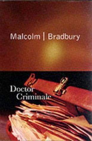 Cover of Doctor Criminale by Malcolm Bradbury