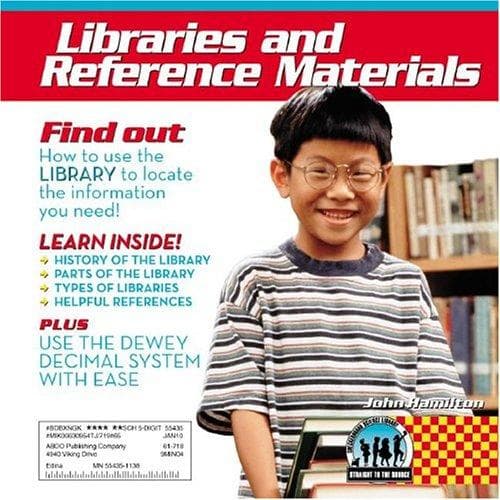 Cover of Libraries and reference materials by Hamilton, John