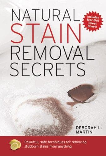 Cover of Natural Stain Removal Secrets by Deborah L. Martin