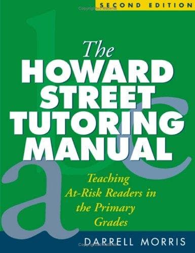 Cover of The Howard Street tutoring manual by Darrell Morris