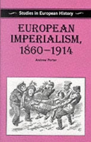 Cover of European imperialism, 1860-1914 by A. N. Porter