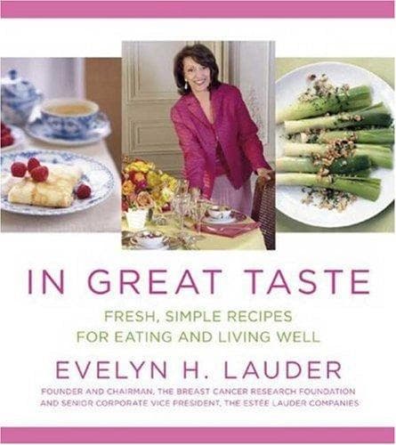 Cover of In Great Taste by Evelyn H. Lauder