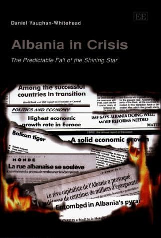 Cover of Albania in crisis by Daniel Vaughan-Whitehead
