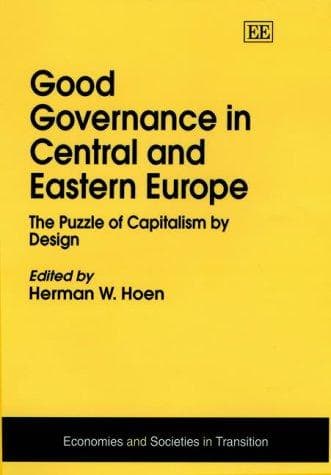 Cover of Good Governance in Central and Eastern Europe by Herman Willem Hoen